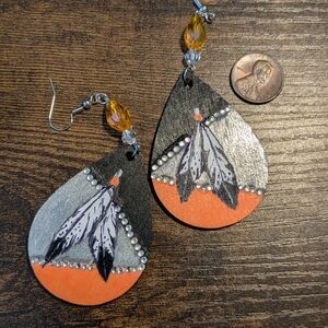 Hand-painted Every Child Matters Earrings